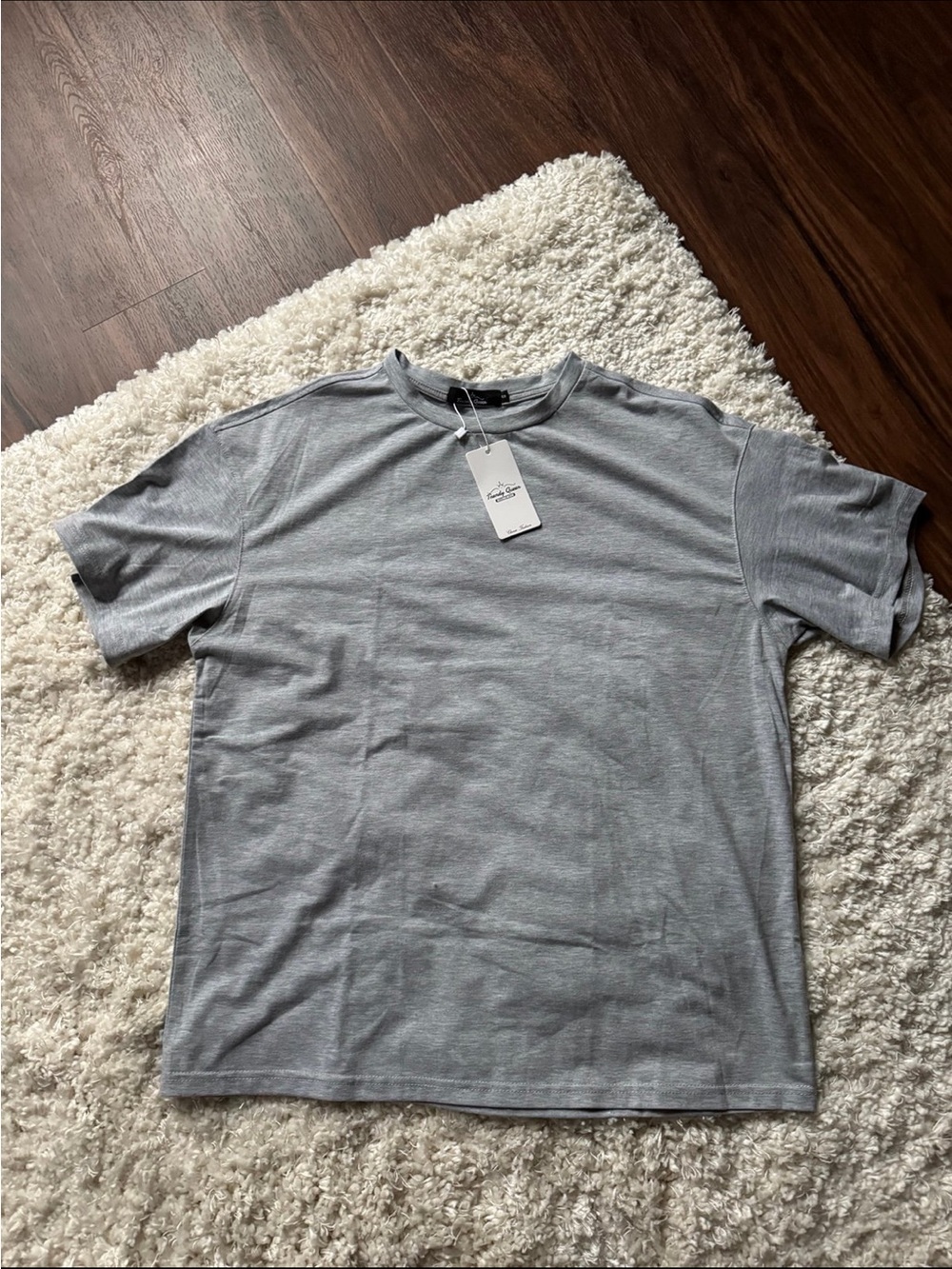 NWT Trendy Queen Dark Gray Oversized Shirt • S